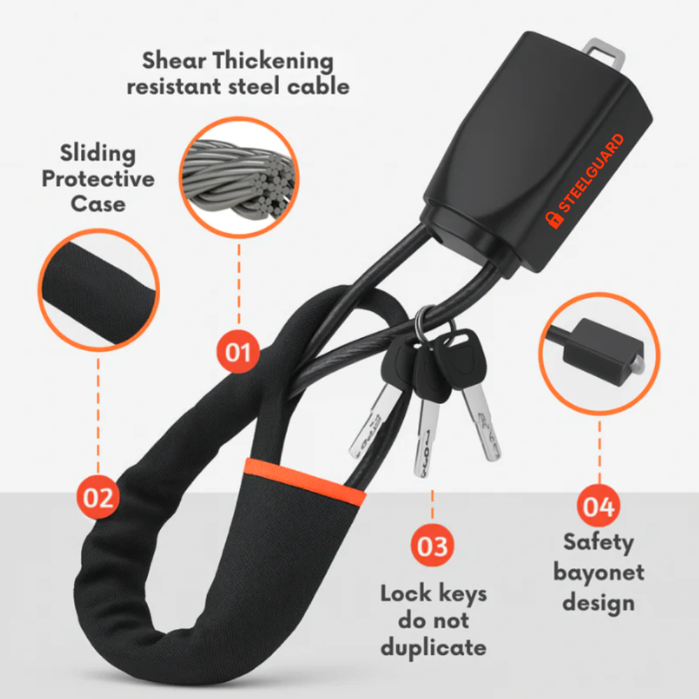 SteelGuard Steering Wheel Lock