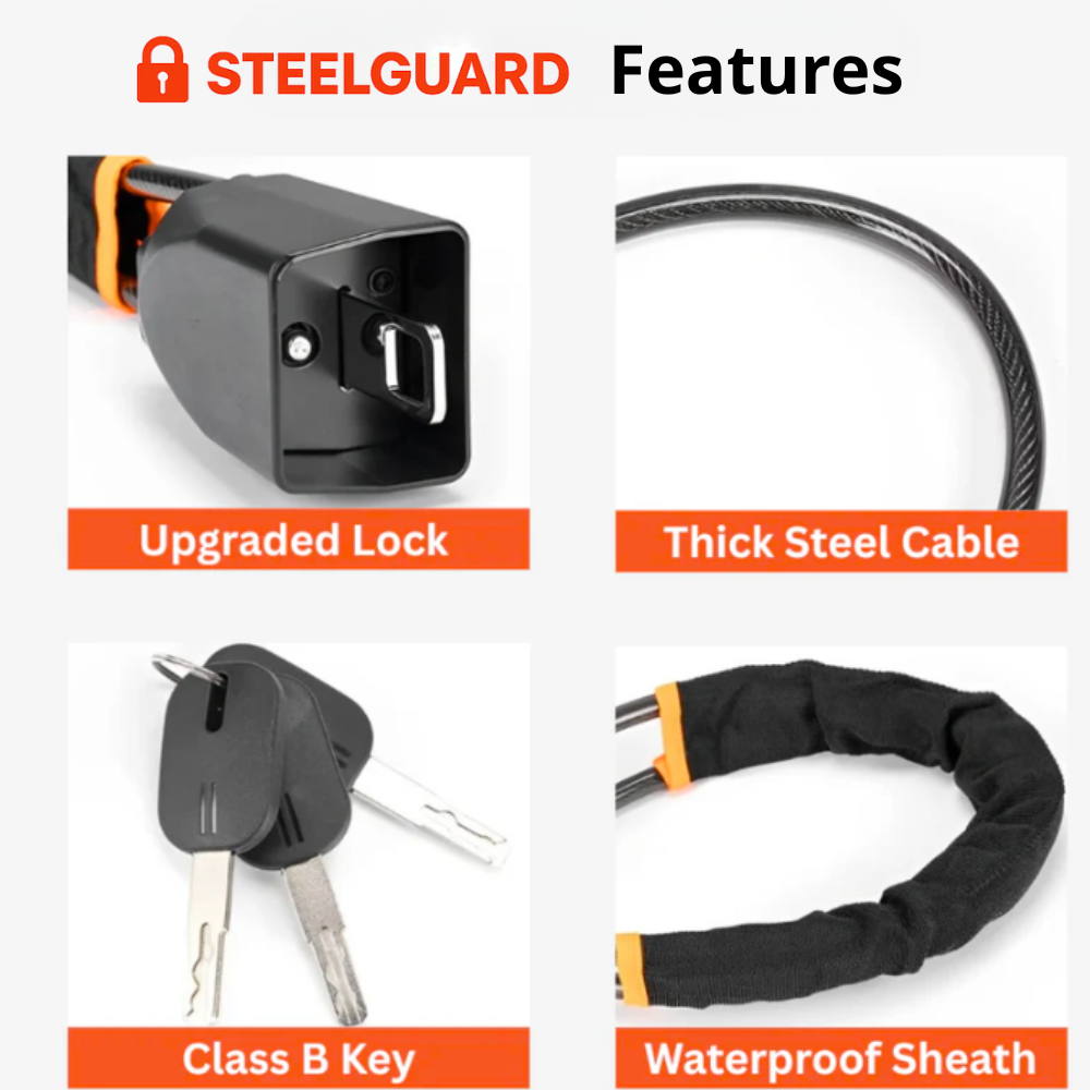 SteelGuard Steering Wheel Lock