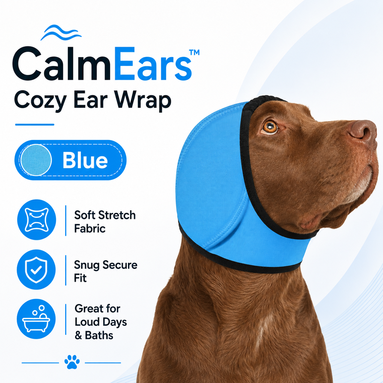 CalmEars™ - Dog Ear Wrap