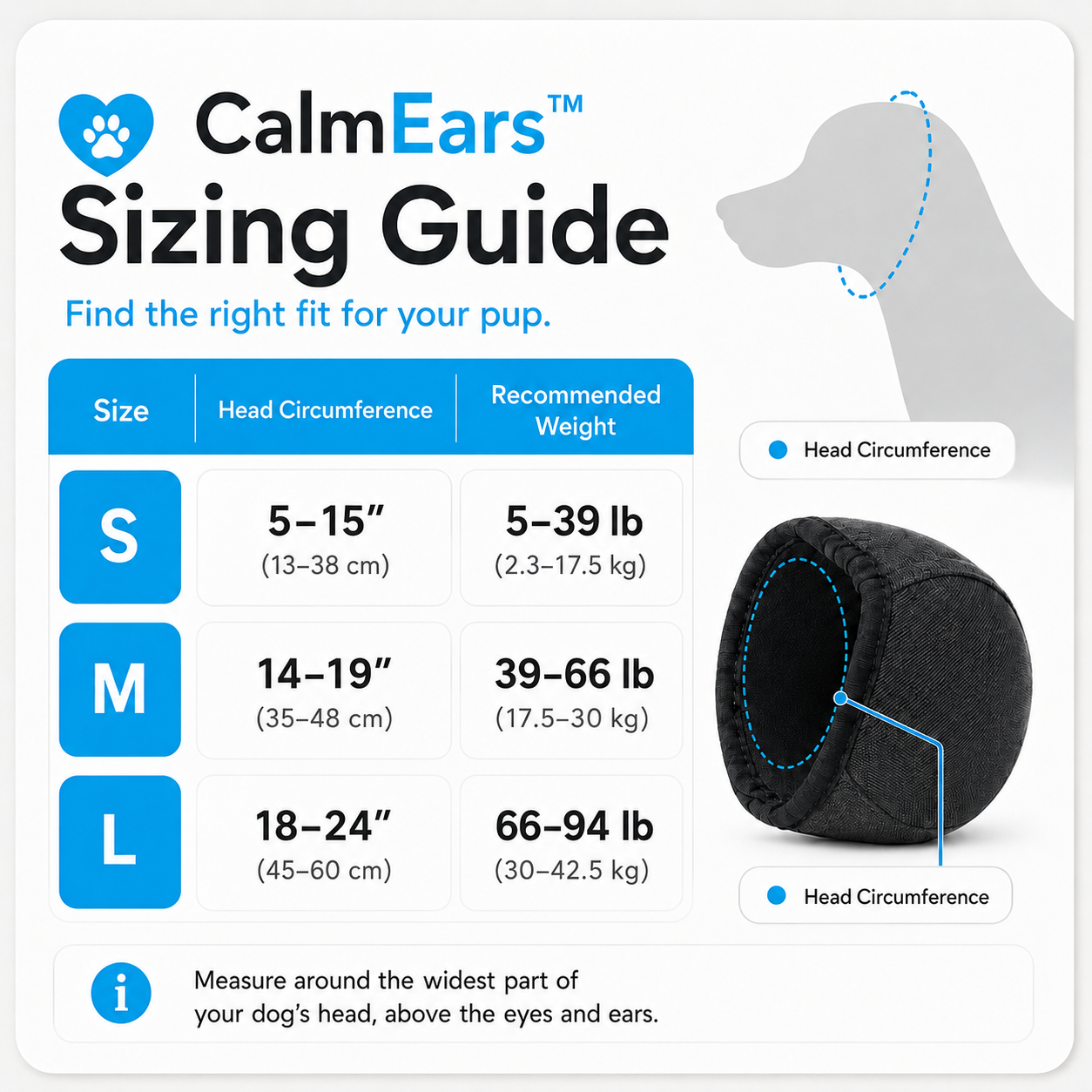 CalmEars™ - Dog Ear Wrap