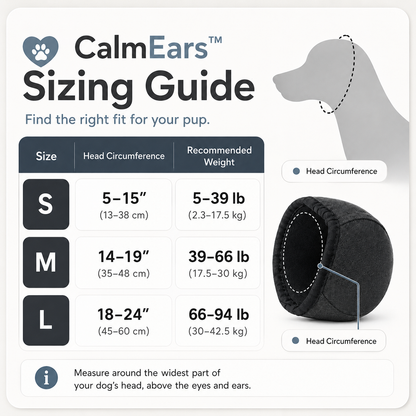 CalmEars™ - Dog Ear Wrap