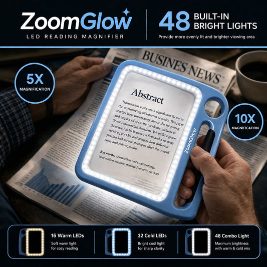 ZoomGlow - The Lighted Magnifier