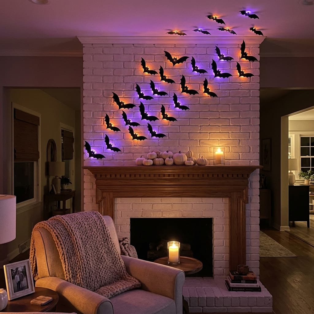 SpookyGlow™ 3D LED Bats
