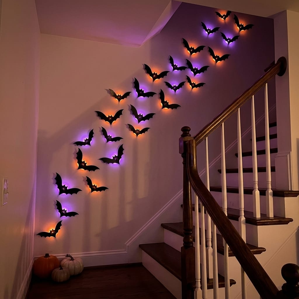SpookyGlow™ 3D LED Bats