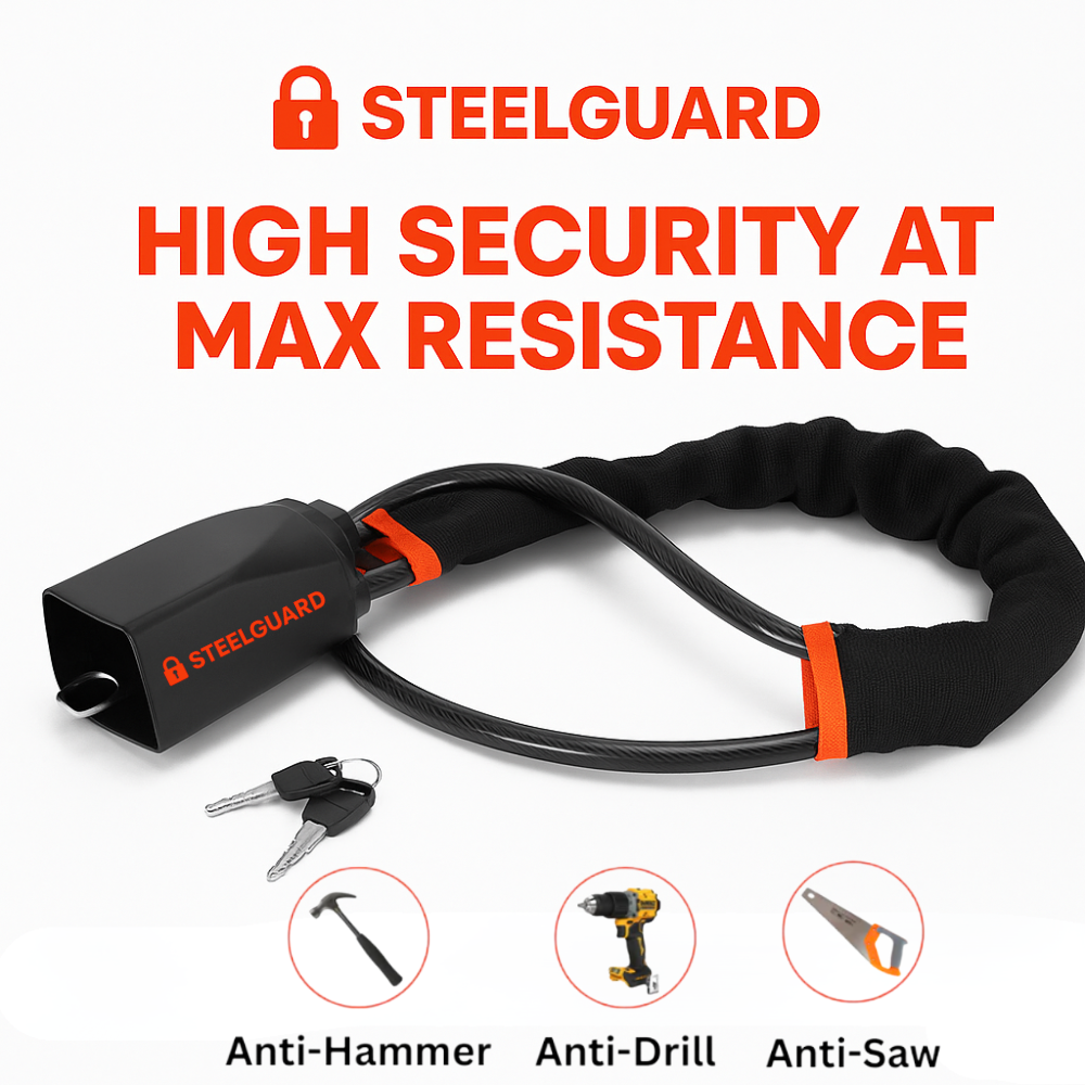 SteelGuard Steering Wheel Lock